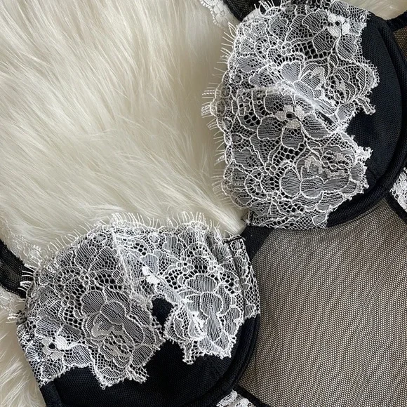 S Complete set Vs Victoria’s Secret sexy little thing french Maid Apron costume - Picture 12 of 17